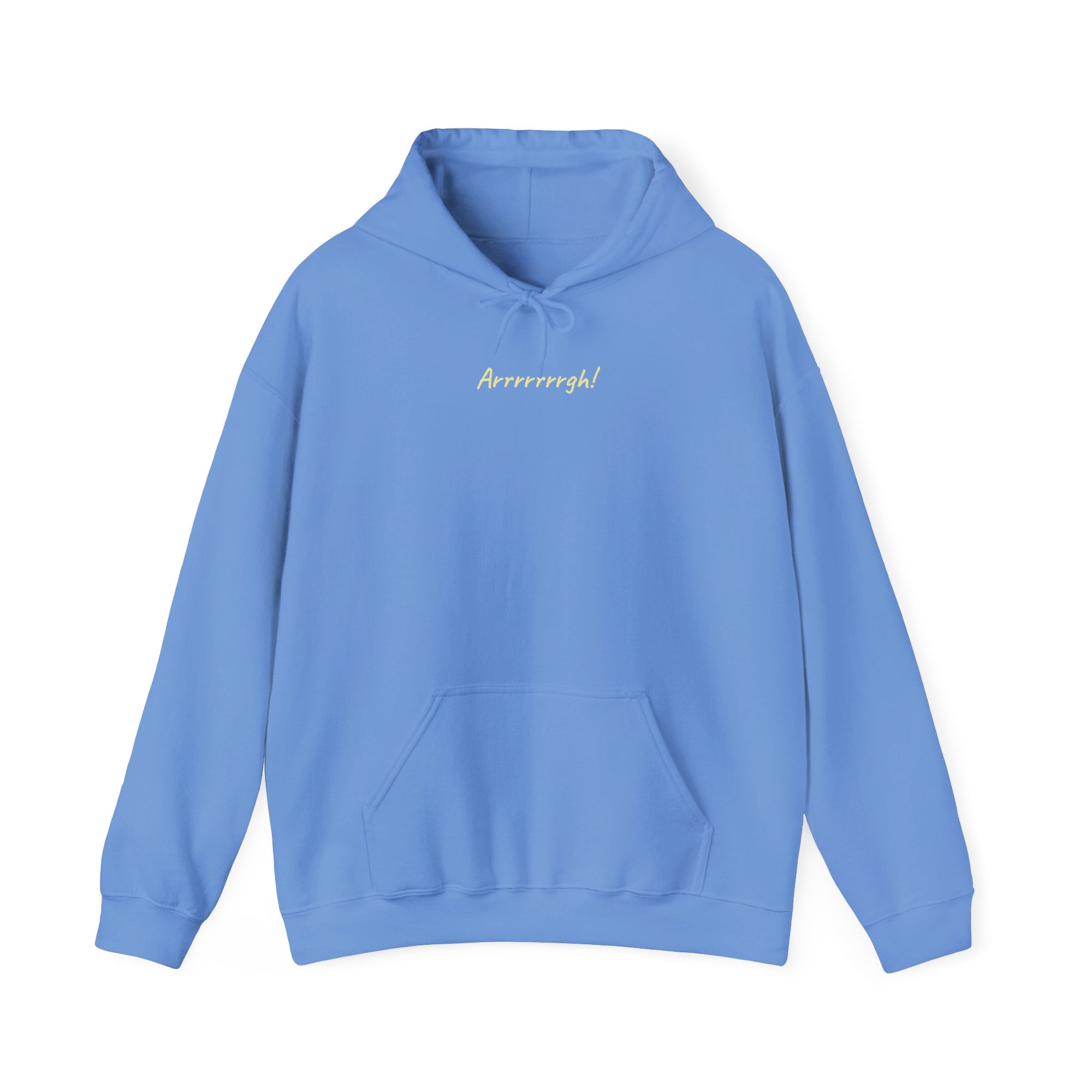 Argh! Unisex Hooded Sweatshirt - Blue