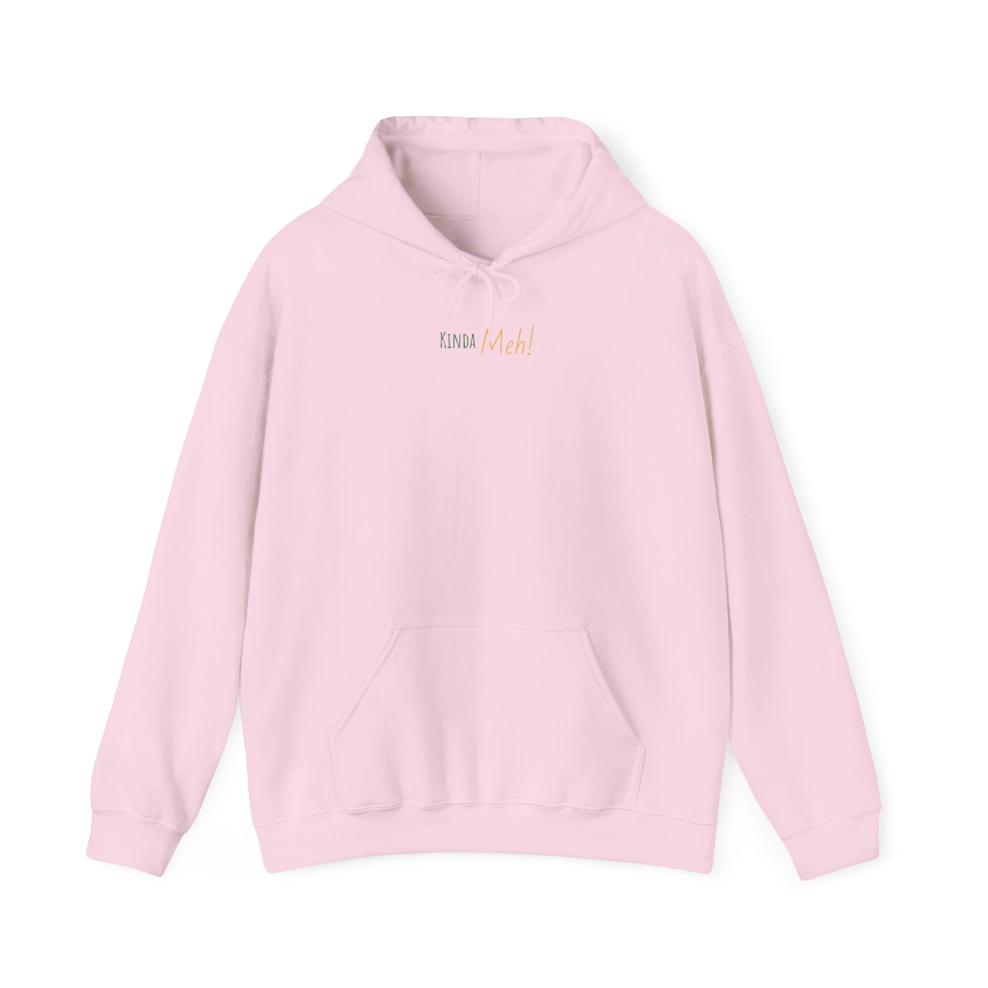 Meh Unisex Hooded Sweatshirt - Pink