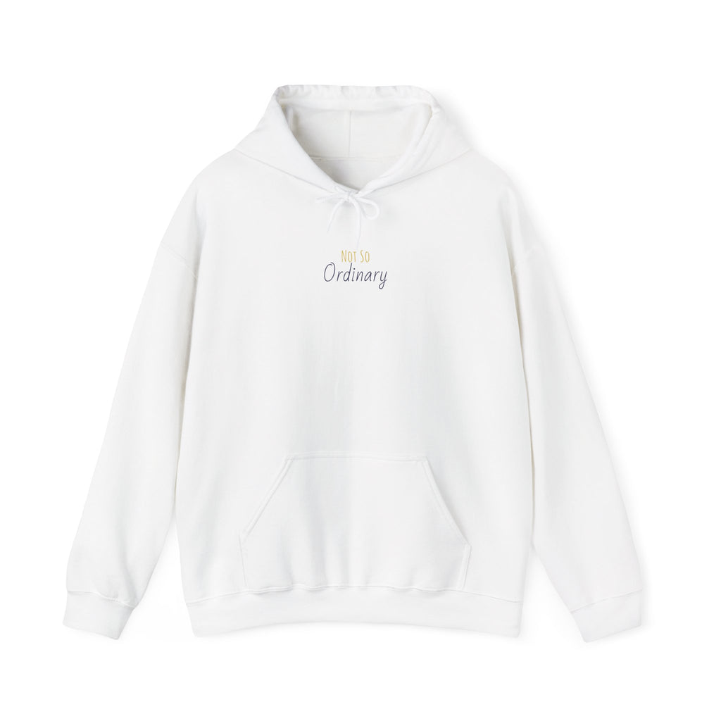 Ordinary Unisex Hooded Sweatshirt - White