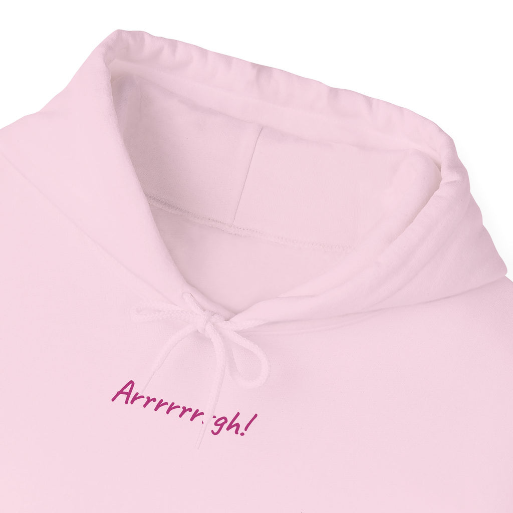 Argh! Unisex Hooded Sweatshirt - Pink