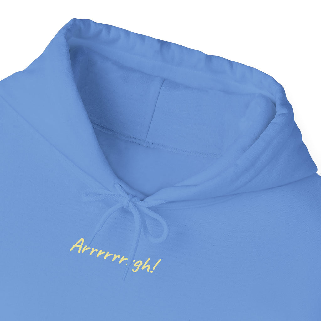 Argh! Unisex Hooded Sweatshirt - Blue