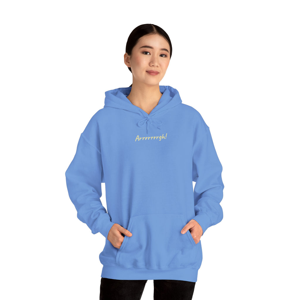 Argh! Unisex Hooded Sweatshirt - Blue