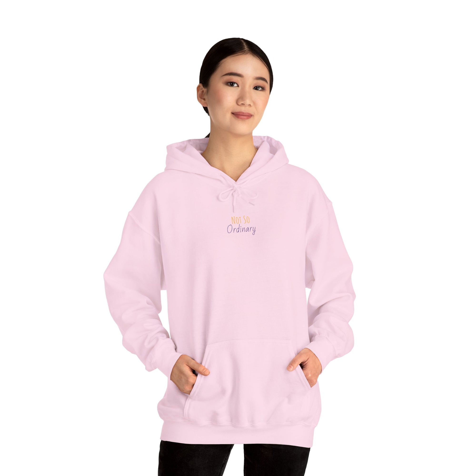 Ordinary Unisex Hooded Sweatshirt - Pink