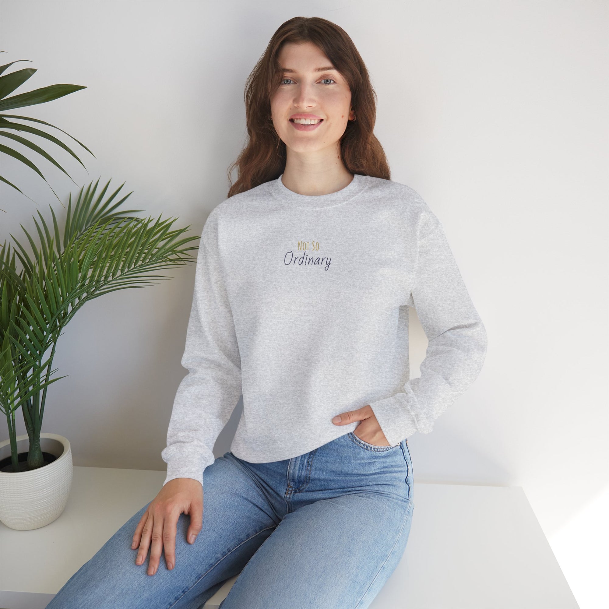 Ordinary Unisex Crewneck Sweatshirt - Ash