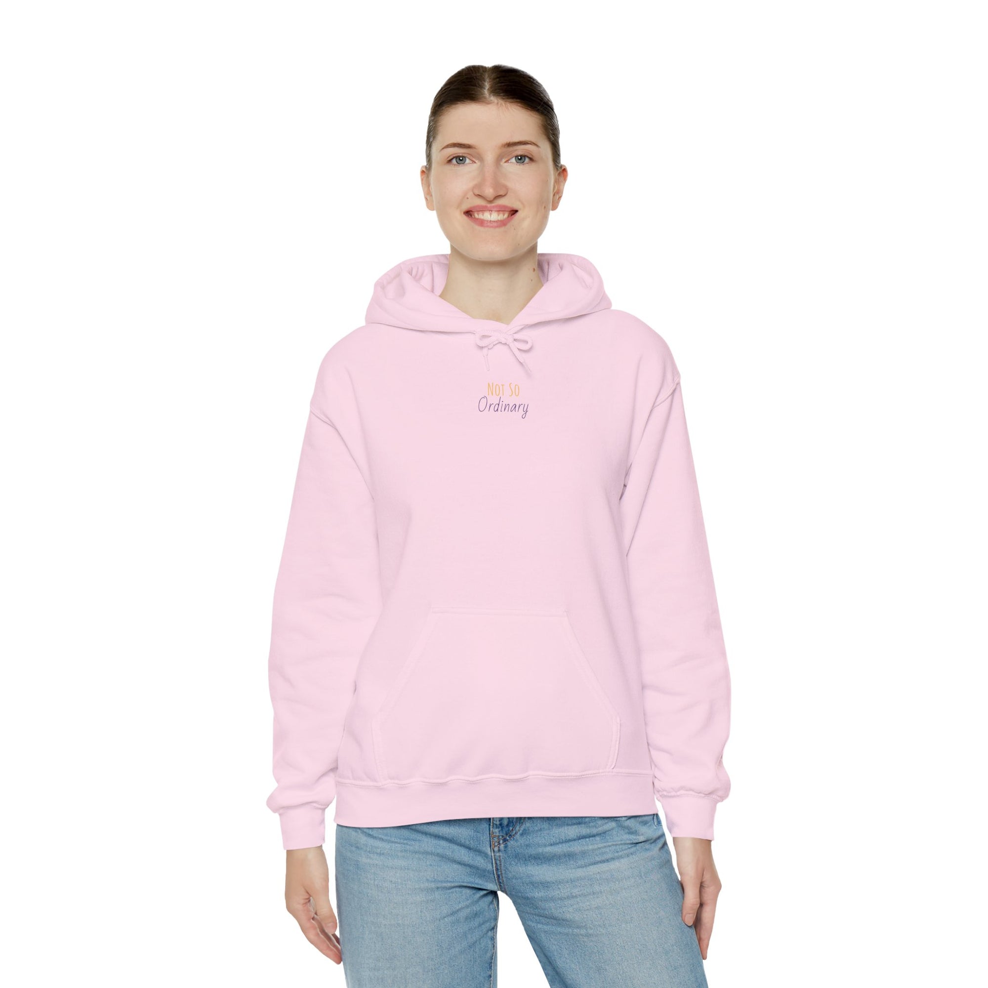 Ordinary Unisex Hooded Sweatshirt - Pink