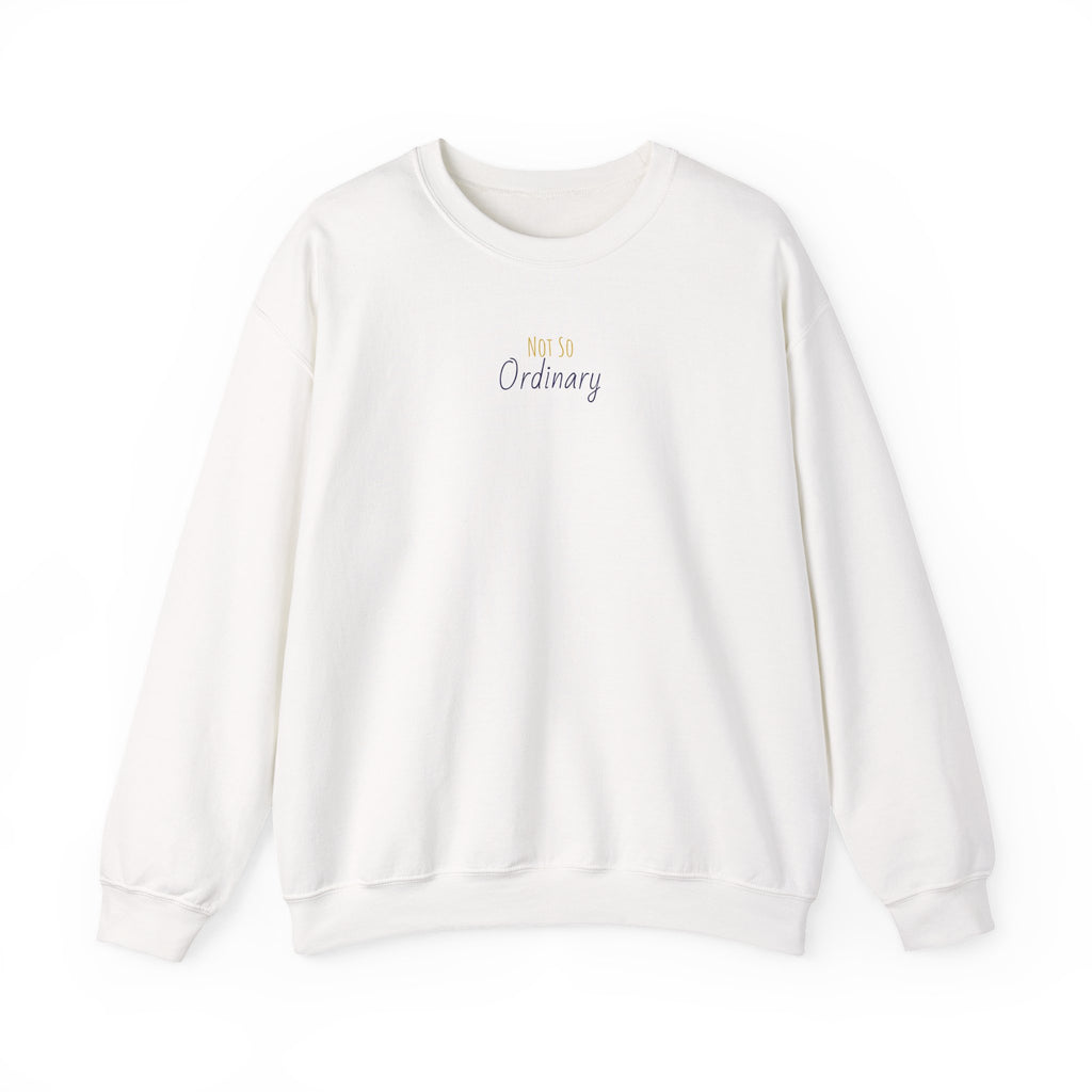 Ordinary Unisex Crewneck Sweatshirt - White