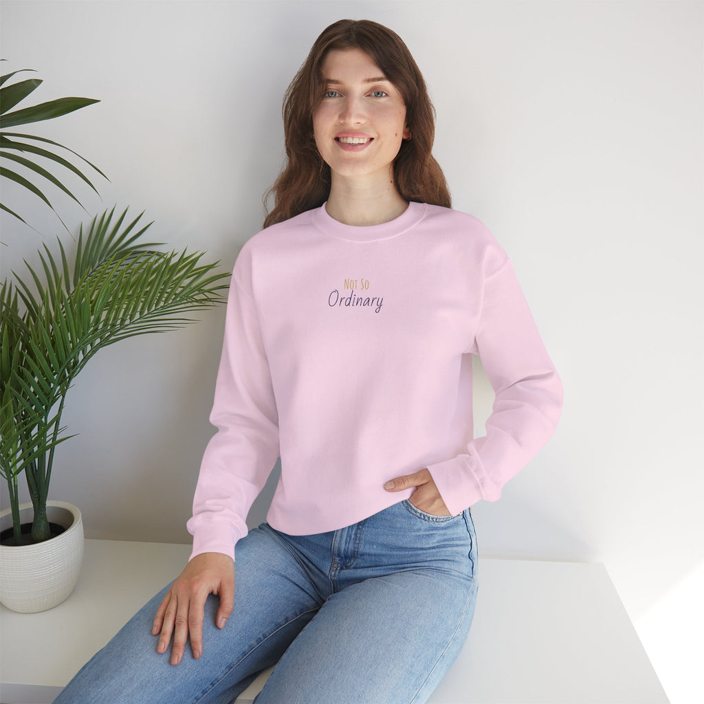 Ordinary Unisex Crewneck Sweatshirt - Pink