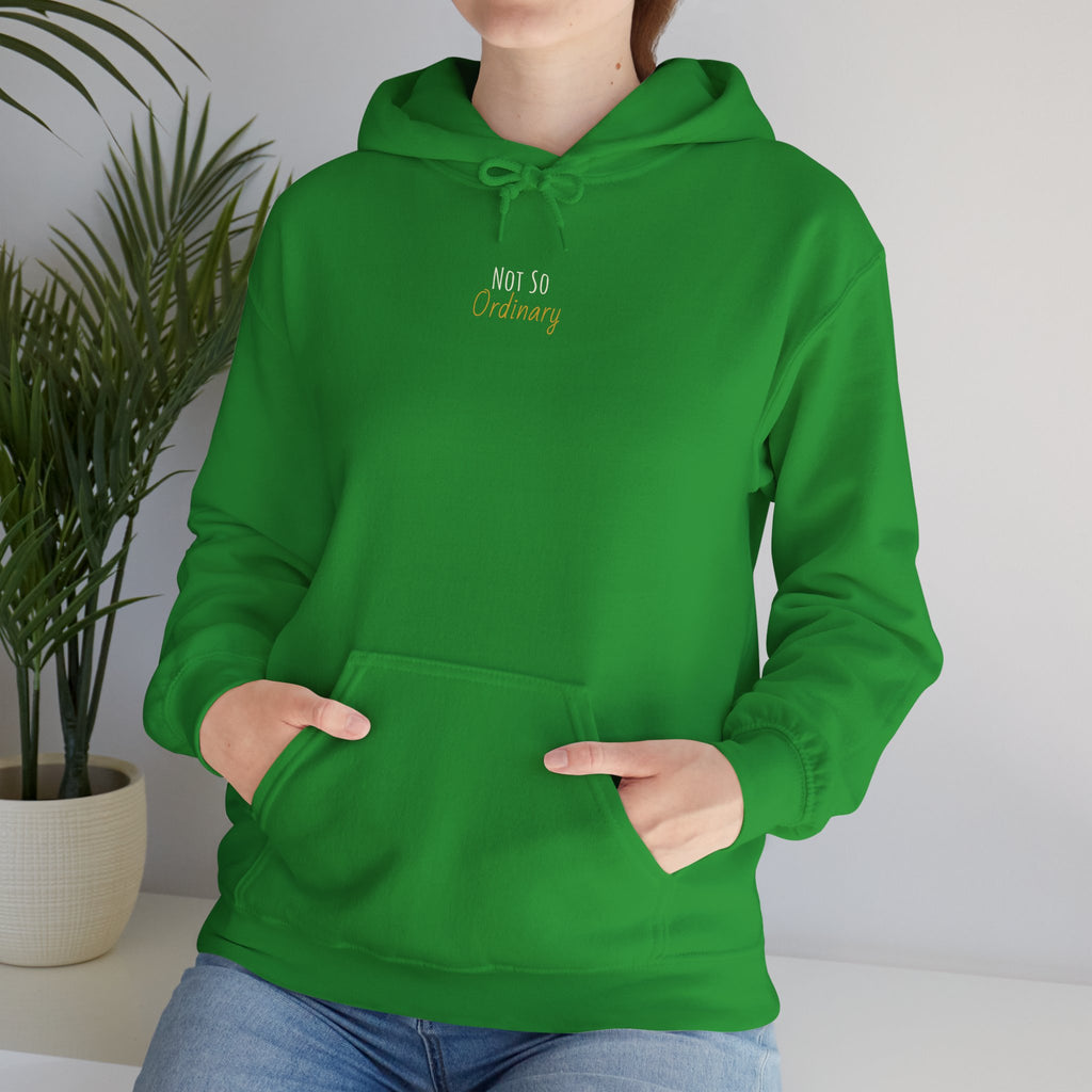 Ordinary Unisex Hooded Sweatshirt - Green