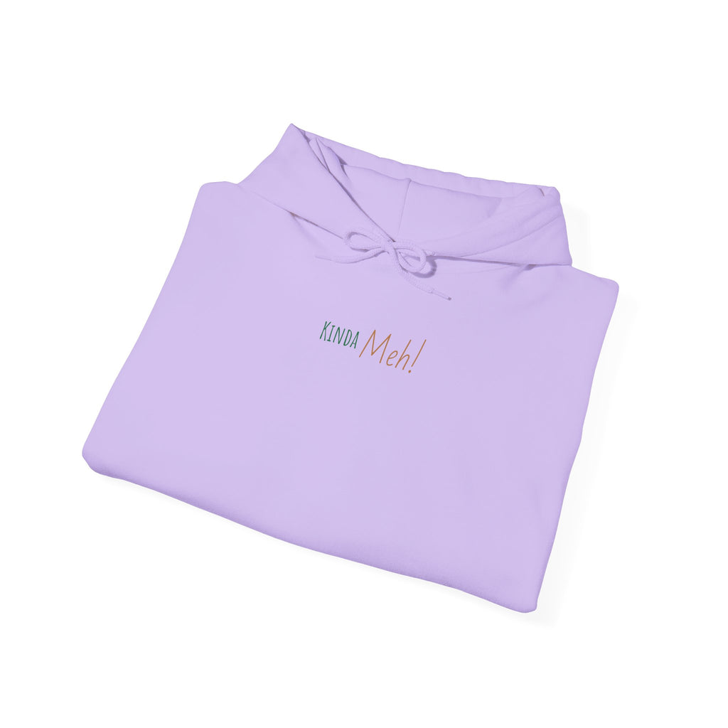 Meh Unisex Hooded Sweatshirt - Light Purple