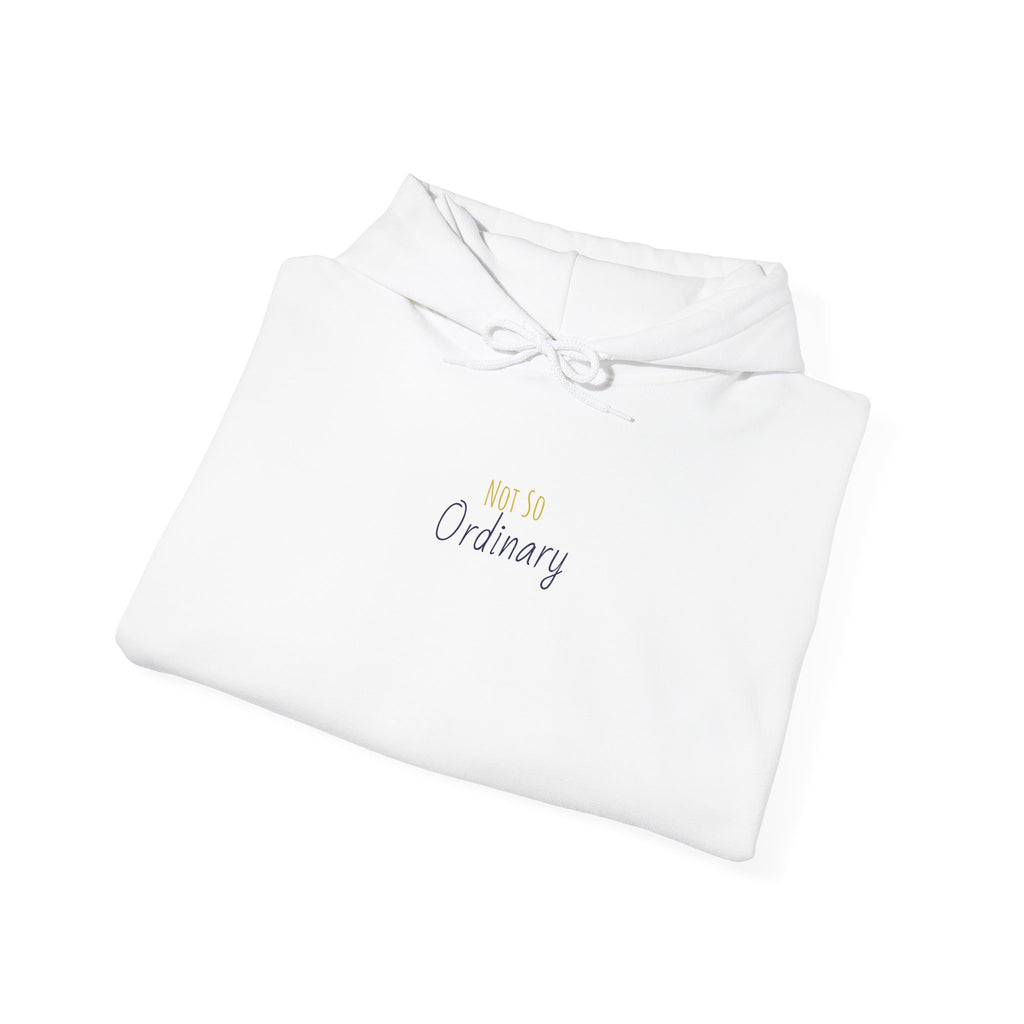 Ordinary Unisex Hooded Sweatshirt - White