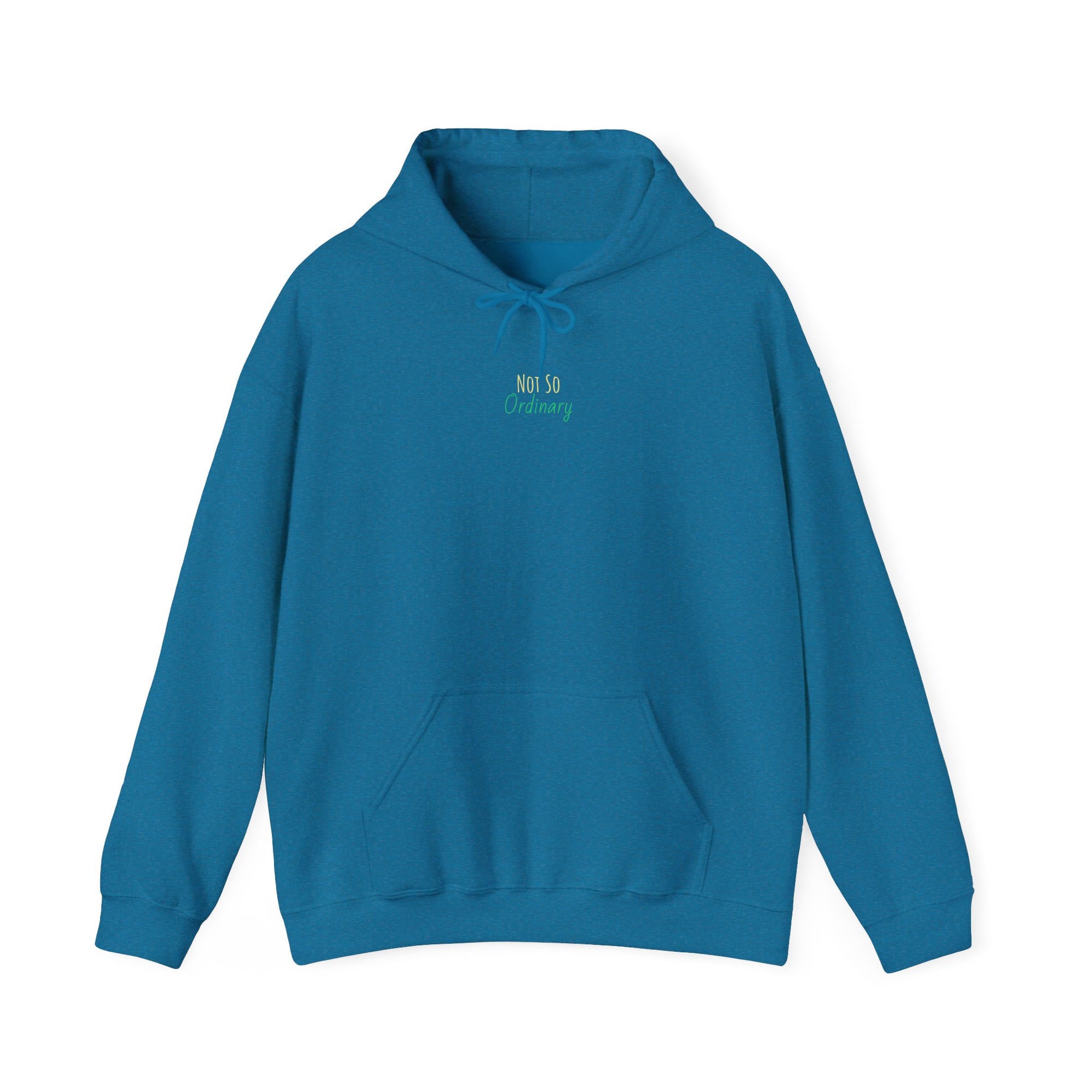 Ordinary Unisex Hooded Sweatshirt - Blue