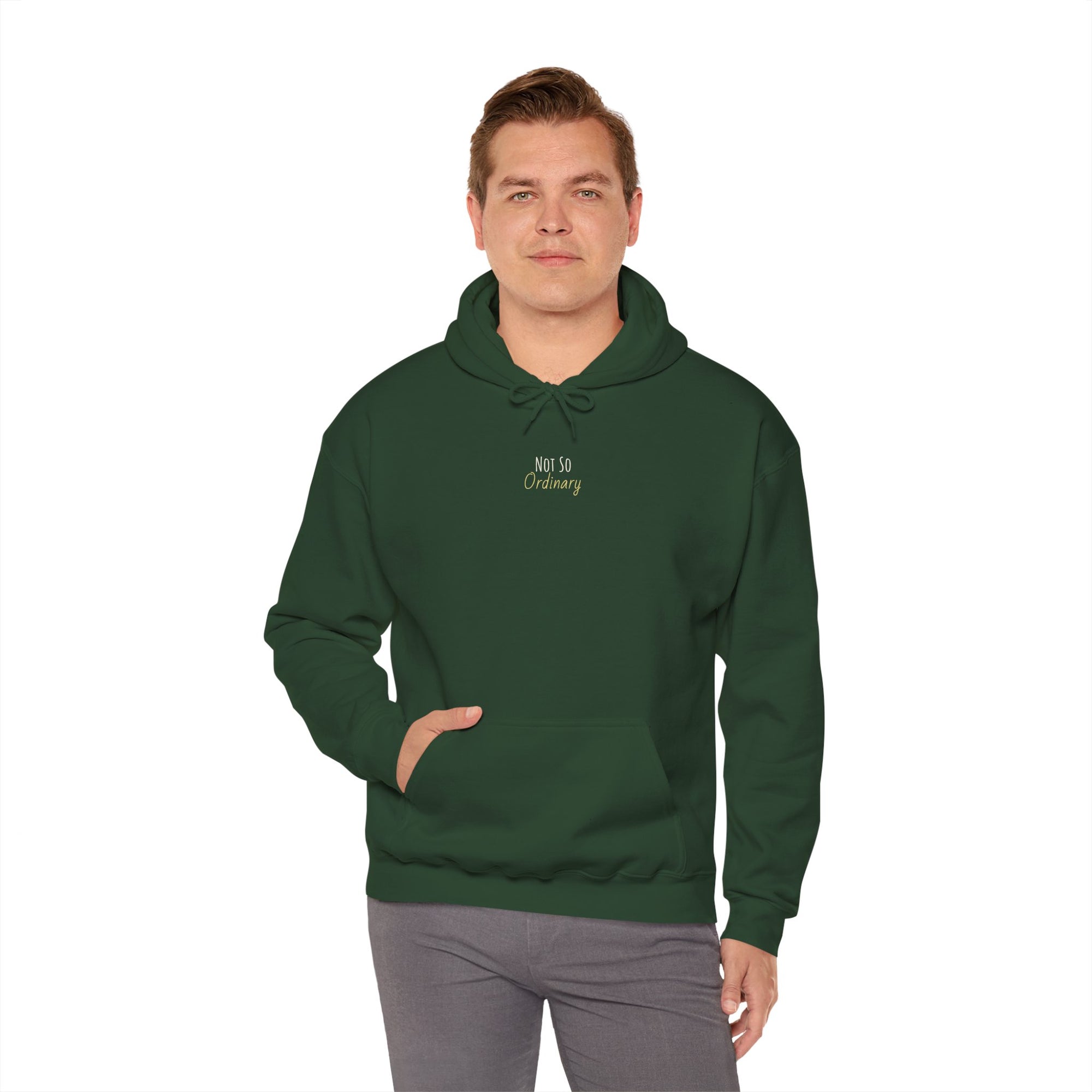Ordinary Unisex Hooded Sweatshirt - Dark Green