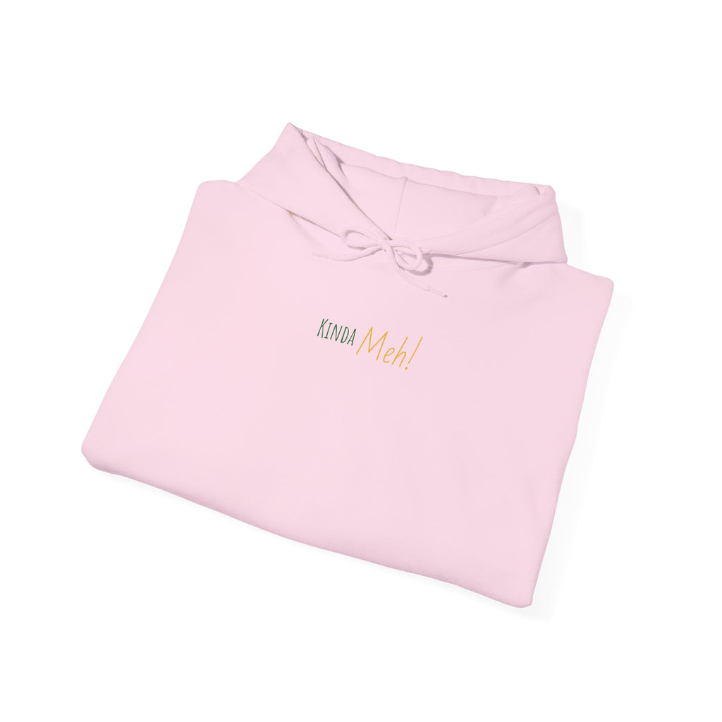 Meh Unisex Hooded Sweatshirt - Pink