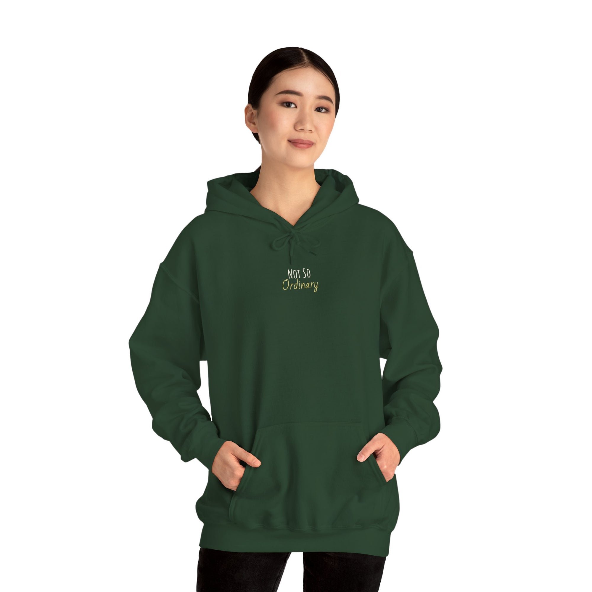 Ordinary Unisex Hooded Sweatshirt - Dark Green