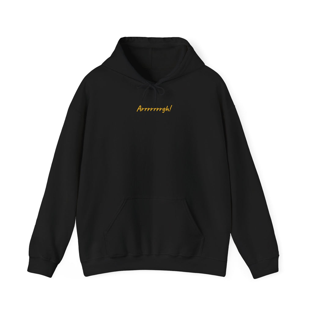 Argh! Unisex Hooded Sweatshirt - Black