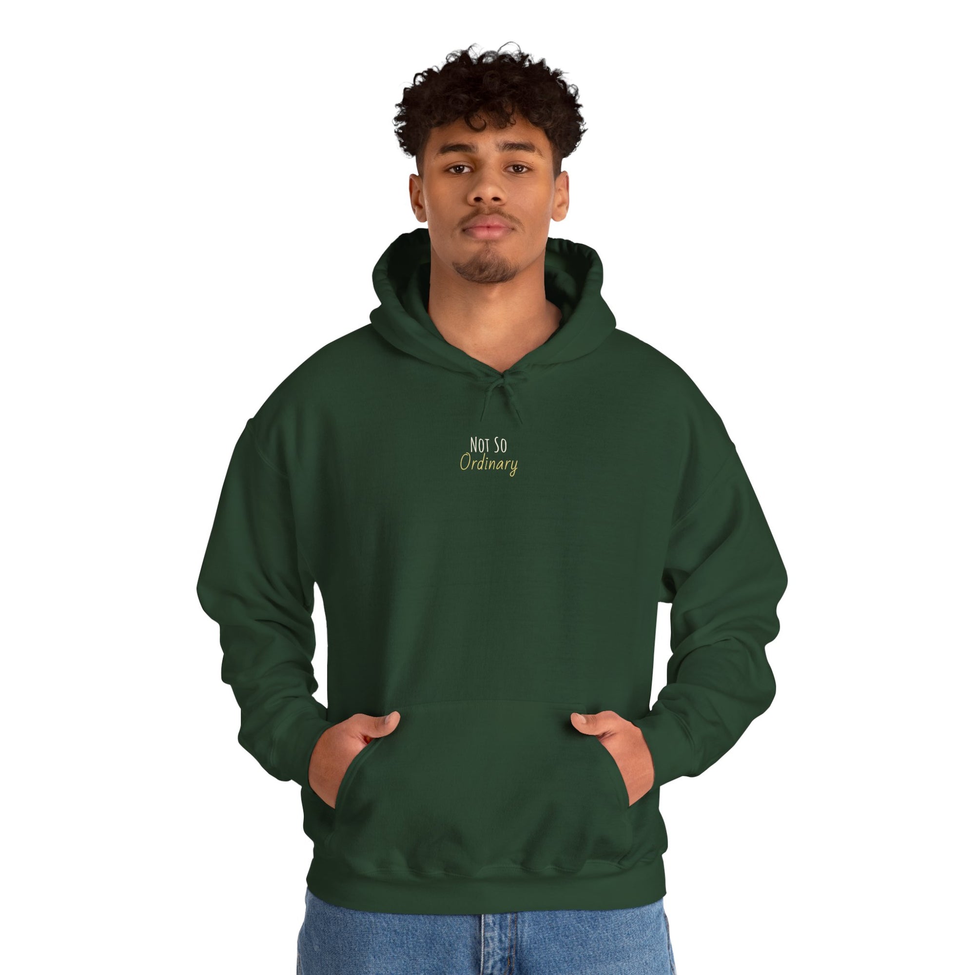 Ordinary Unisex Hooded Sweatshirt - Dark Green