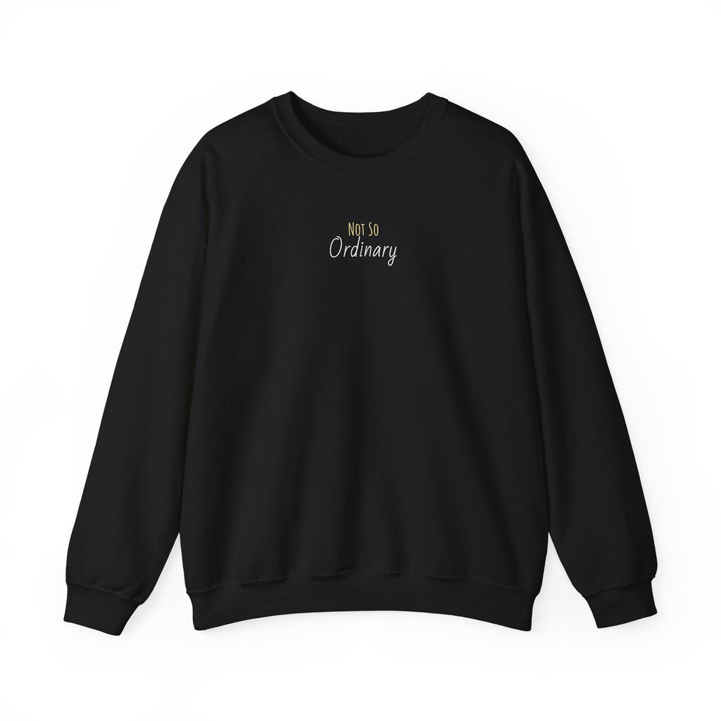 Ordinary Unisex Crewneck Sweatshirt - Black
