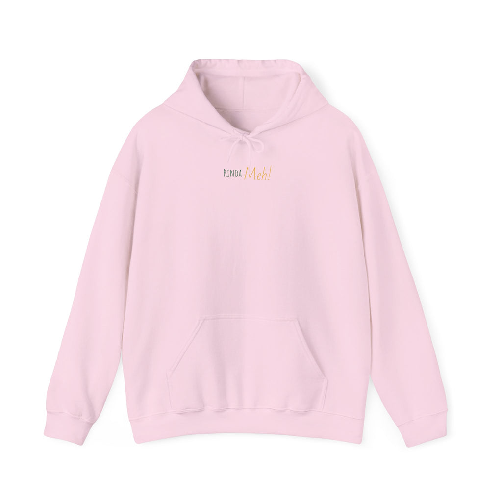 Meh Unisex Hooded Sweatshirt - Pink