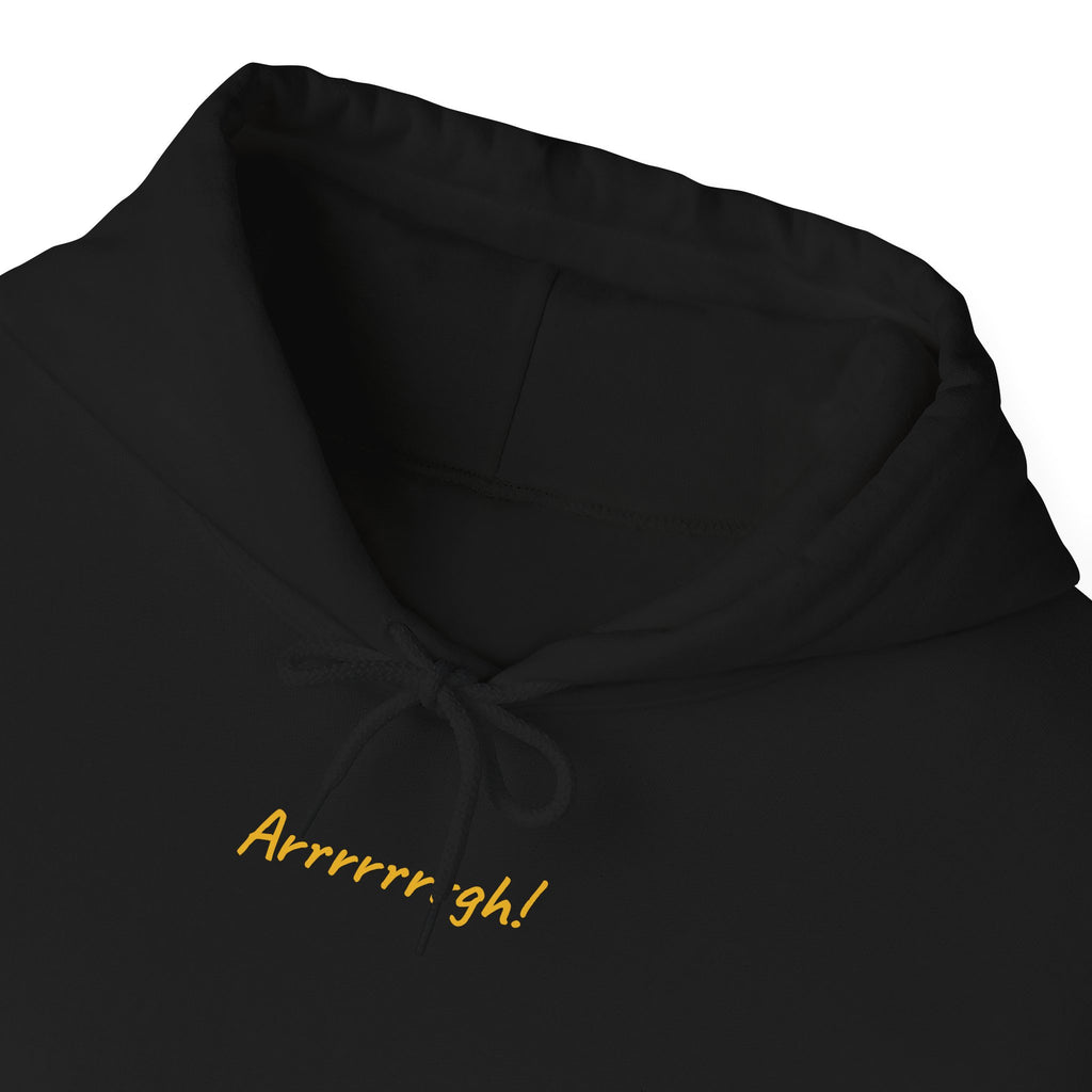 Argh! Unisex Hooded Sweatshirt - Black