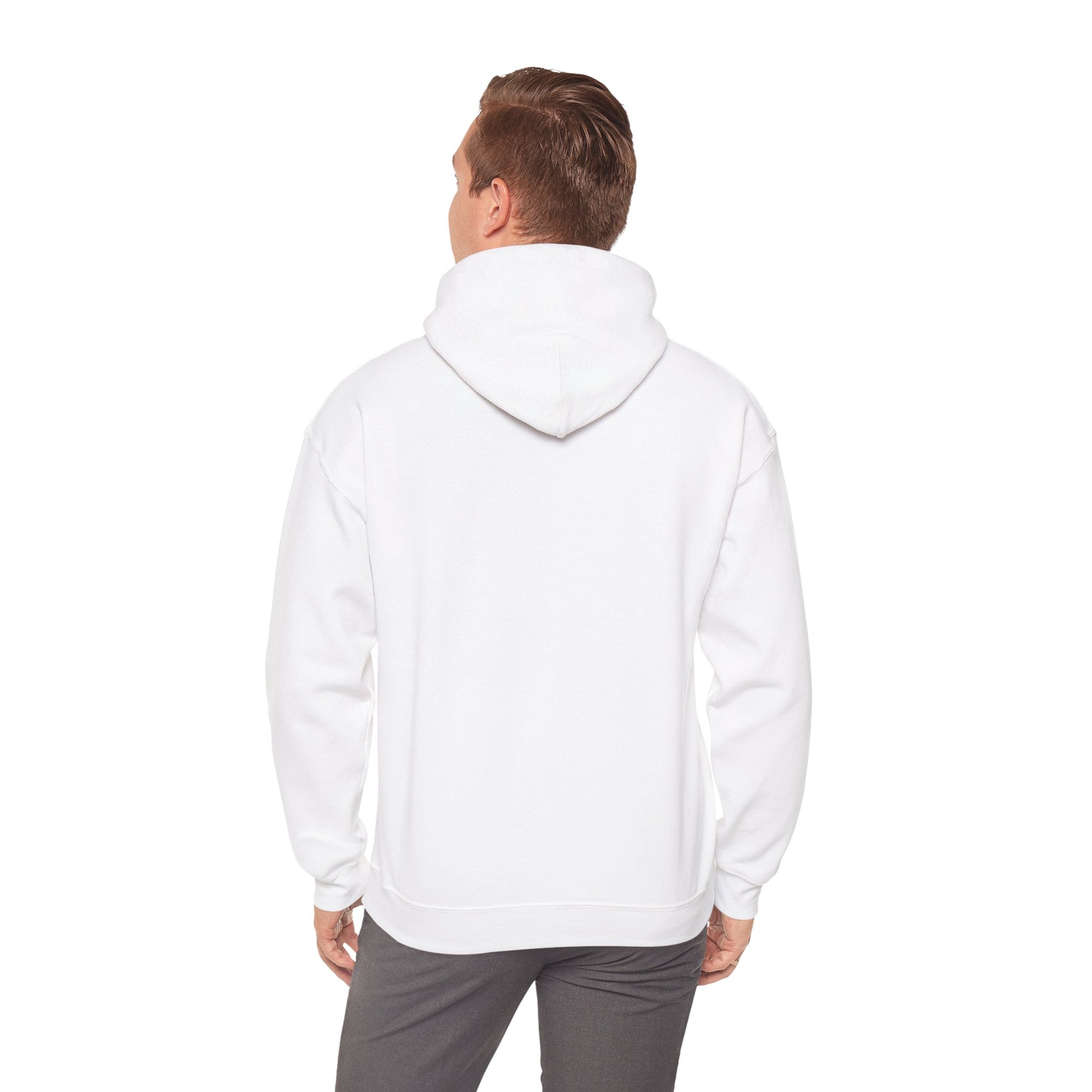 Meh Unisex Hooded Sweatshirt - White