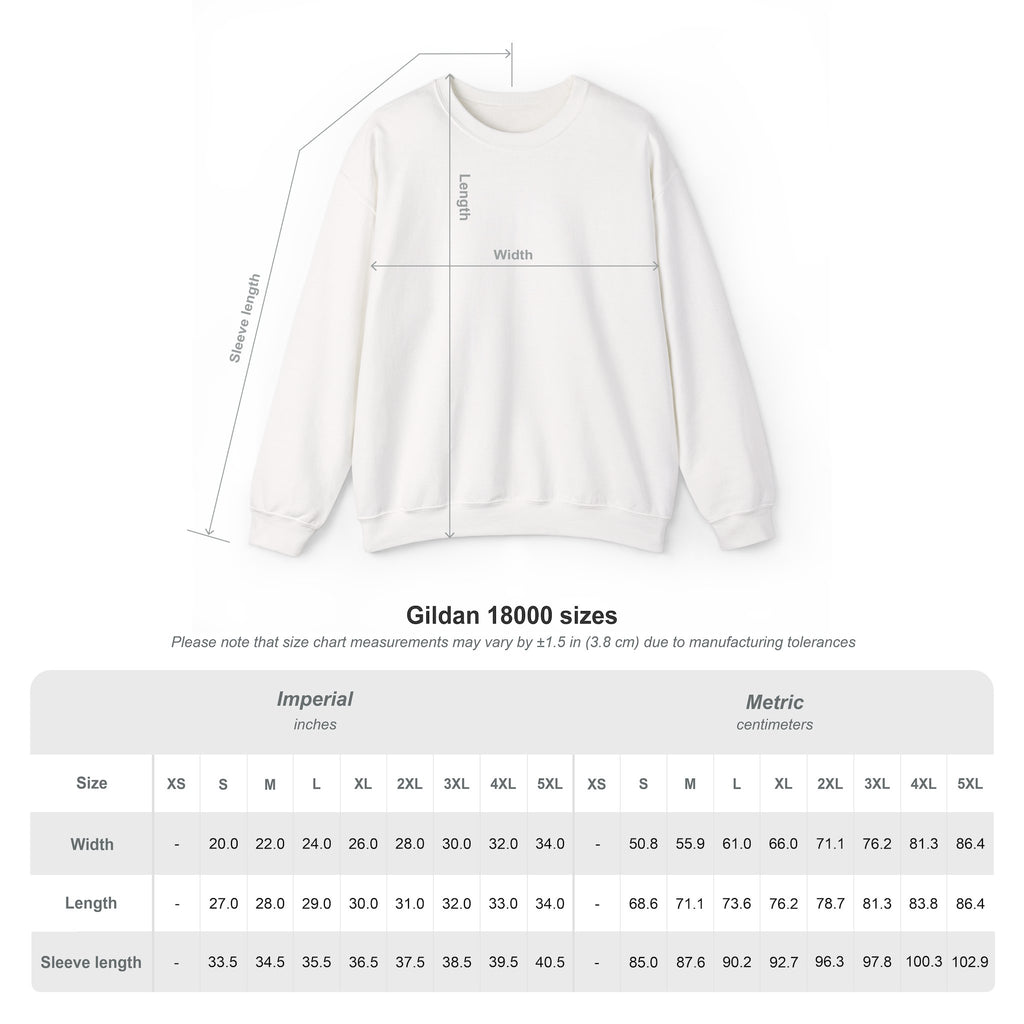 Oops! Unisex Crewneck Sweatshirt - Blue