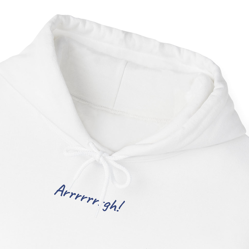 Argh! Unisex Hooded Sweatshirt - White