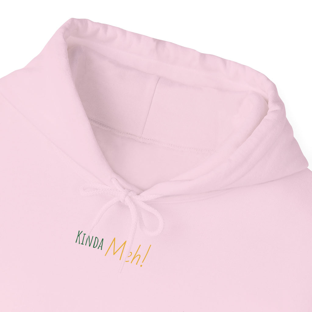 Meh Unisex Hooded Sweatshirt - Pink